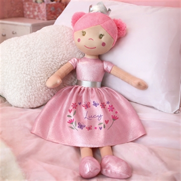 Personalised Princess Rag Dolls