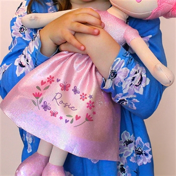 Personalised Princess Rag Dolls