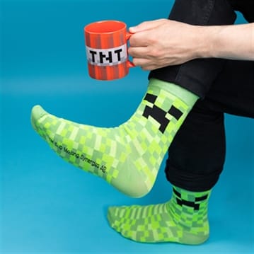Minecraft Mug & Socks Set