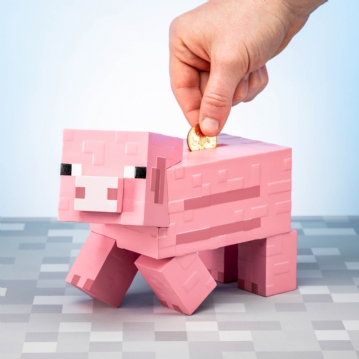 Minecraft Pig Money Bank