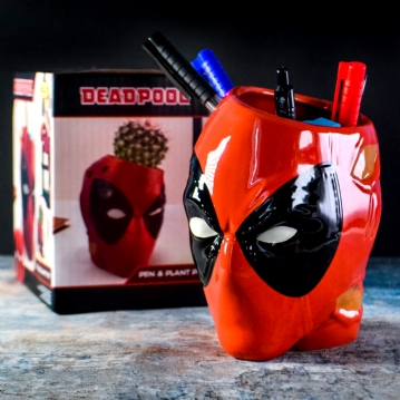 Deadpool Pen and Plant Pot
