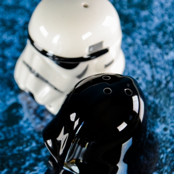 Darth Vader and Stormtrooper Salt and Pepper Shakers