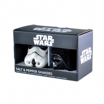 Darth Vader and Stormtrooper Salt and Pepper Shakers