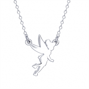 Sterling Silver Disney Tinkerbell Necklace