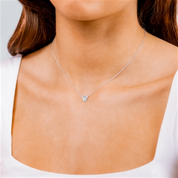 Sterling Silver Disney Minnie Mouse Birthstone Month Necklaces