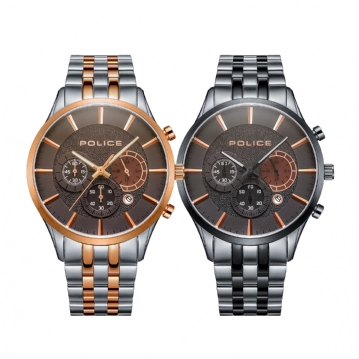 Police Cage Chrono Watches