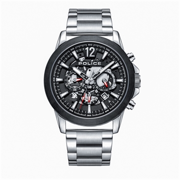 Police Vertigo Stainless Steel Multi Dial Watch