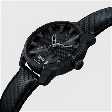 Police Gents Batman Black Carbon Fiber Strap Watch