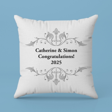 Personalised Anniversary Cushion
