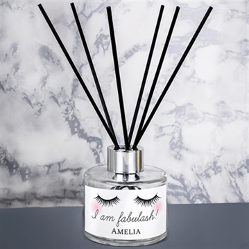 Personalised Eyelashes Reed Diffuser