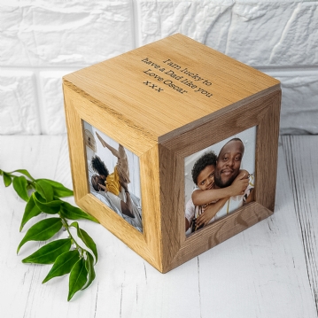 Personalised Photo Cube Keepsake Box | Find Me A Gift