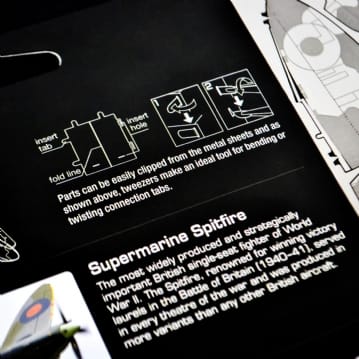 Metal Earth Submarine Spitfire