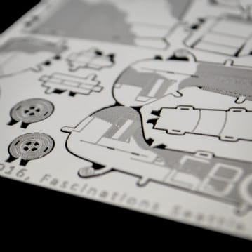 Metal Earth Submarine Spitfire