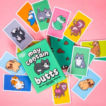 May Contain Butts Animal Pairs Game