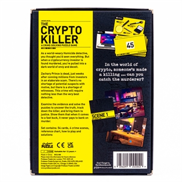 Crypto Killer - Crime Solving Puzzle Game