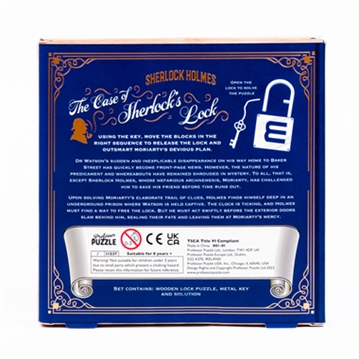The Case of Sherlock's Lock Puzzle