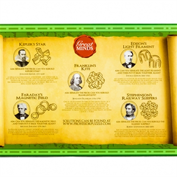 Great Minds Set of 5 Puzzles