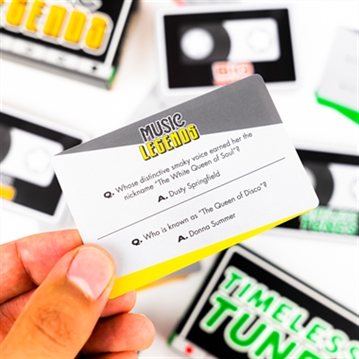 Music Trivia Card Game