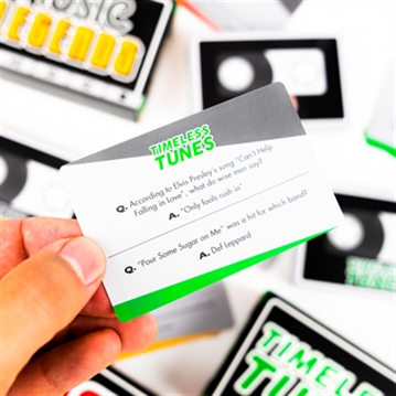 Music Trivia Card Game