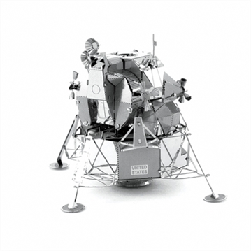 Apollo Lunar Module 3d Metal Construction Kit