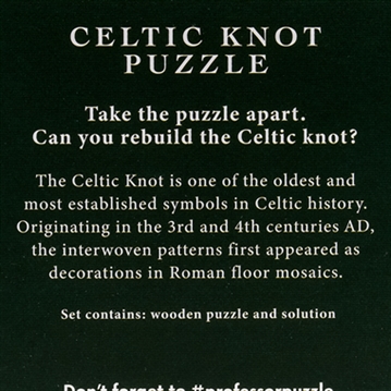 Celtic Knot Wooden Puzzle