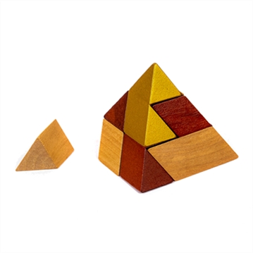 Egyptian Pyramid of Giza Wooden Puzzle