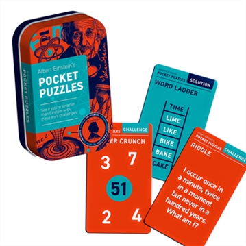 Set of 50 Puzzle Challenges in a Tin
