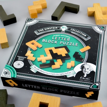 Einstein Letter Block Puzzle