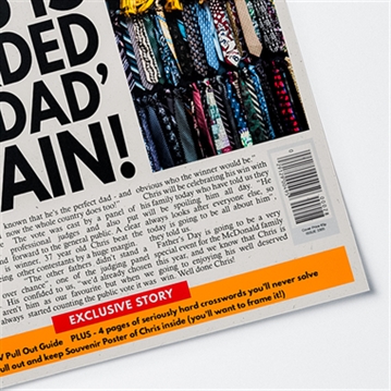 Personalised "Father's Day" Newspaper Front Page