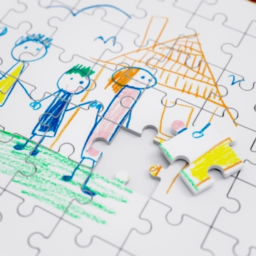 Framed Drawing Jigsaw Puzzle