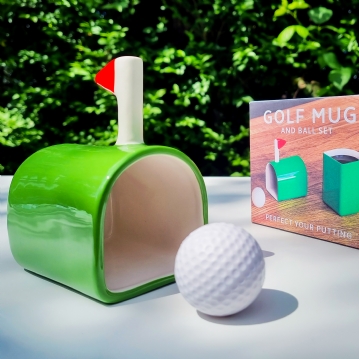 Golf Mug and Ball Set