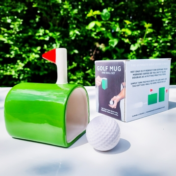 Golf Mug and Ball Set