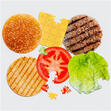 Burger Layer Jigsaw Puzzle