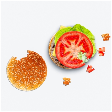 Burger Layer Jigsaw Puzzle