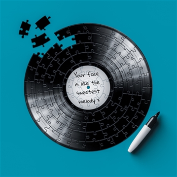 12 Inch Record Jigsaw Puzzle