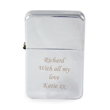 Personalised Chrome Lighter