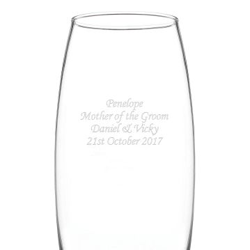 Personalised Tapered Bullet Vase