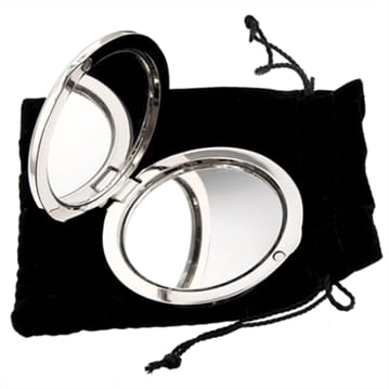 Personalised Circle Compact Mirror