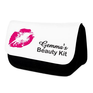 Personalised Lips Make Up Bag