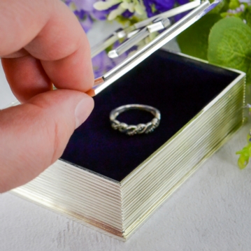 personalised bible trinket box