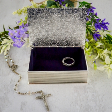 personalised bible trinket box