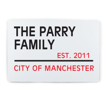 Personalised London Street Sign