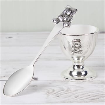 Personalised Egg Cup and Spoon