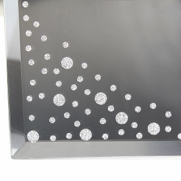 Personalised 18th Birthday Diamante Glass Photo Frame