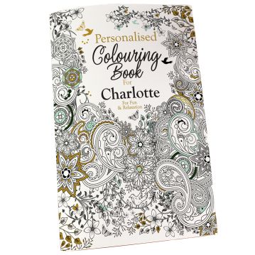 Personalised Colouring Book For Adults