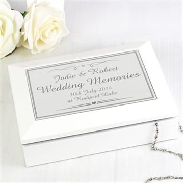 Personalised Wooden Keepsake Box