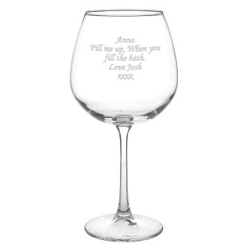 Personalised Giant Wine Glass