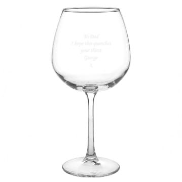 Personalised Giant Wine Glass