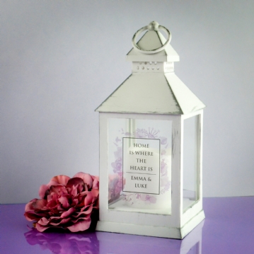 Personalised Soft Watercolour Lantern