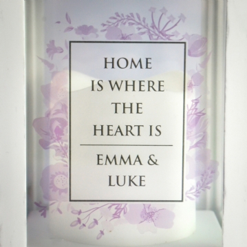 Personalised Soft Watercolour Lantern